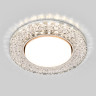Встраиваемый точечный светильник с LED подсветкой 3029 GX53 CL прозрачный