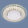 Встраиваемый точечный светильник с LED подсветкой 3029 GX53 CL прозрачный