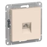 Розетка RJ-11 Schneider Electric Atlas Design бежевая