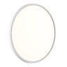 7659/40L MITRA LED SN 089 Светильник пластик/белый LED 40Вт 3000/4000K D495 IP40 ALFA WHITE