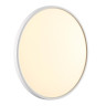 7659/40L MITRA LED SN 089 Светильник пластик/белый LED 40Вт 3000/4000K D495 IP40 ALFA WHITE