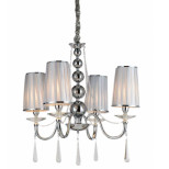 Подвесная люстра Lumina Deco Fabione LDP 1200-4 CHR Подвесная люстра Lumina Deco Fabione LDP 1200-4 CHR