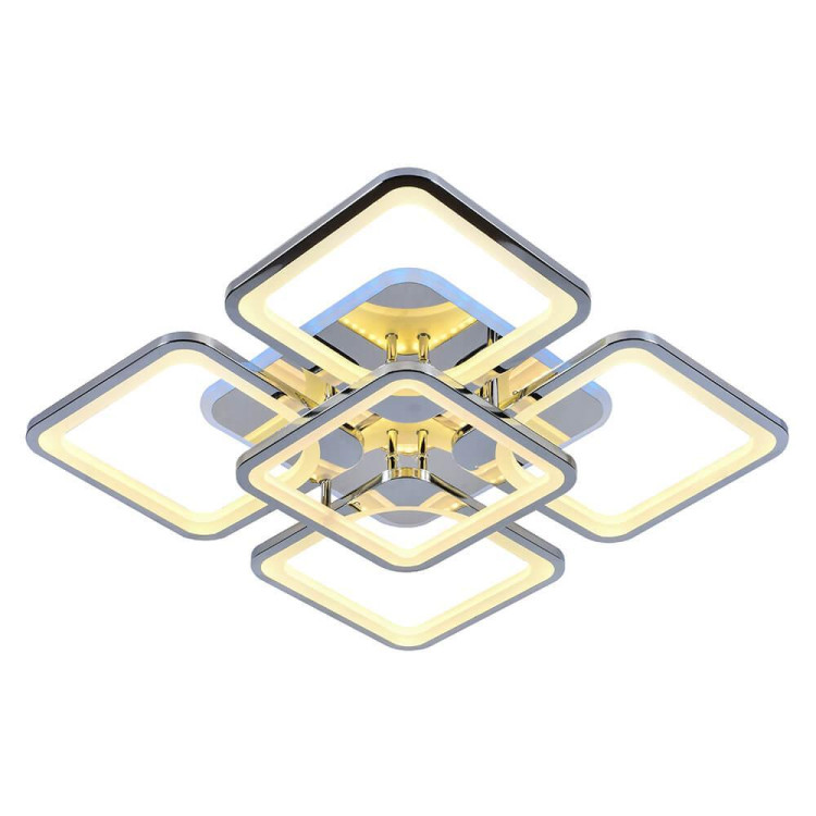 Потолочная светодиодная люстра Profit Light 8057/4+1 CHR