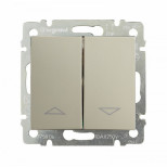 Выключатель под жалюзи Legrand Valena Classic с механической блокировкой, слоновая кость 774304
