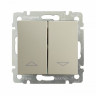 Выключатель под жалюзи Legrand Valena Classic с механической блокировкой, слоновая кость 774304