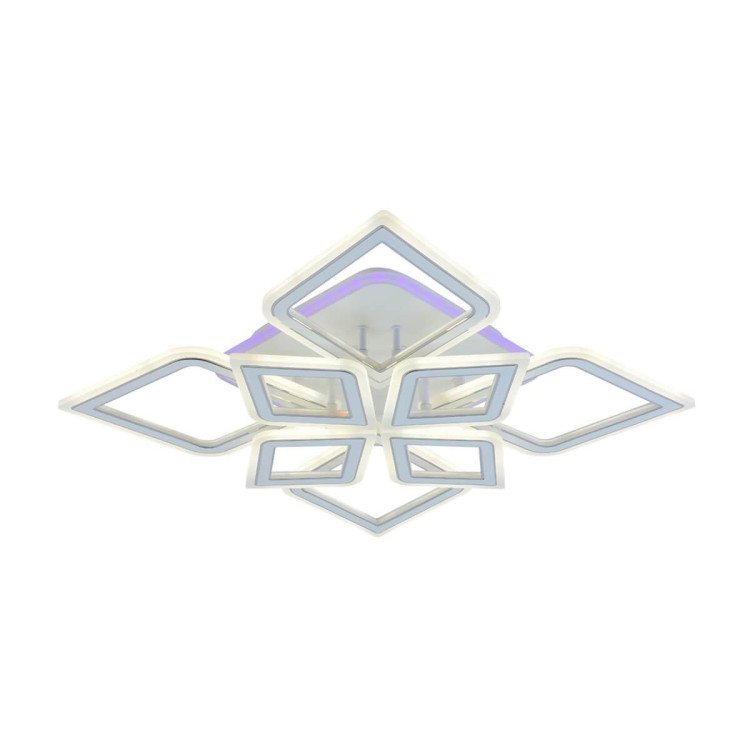 Потолочная светодиодная люстра Profit Light 8464/4+4A WHT Потолочная светодиодная люстра Profit Light 8464/4+4A WHT