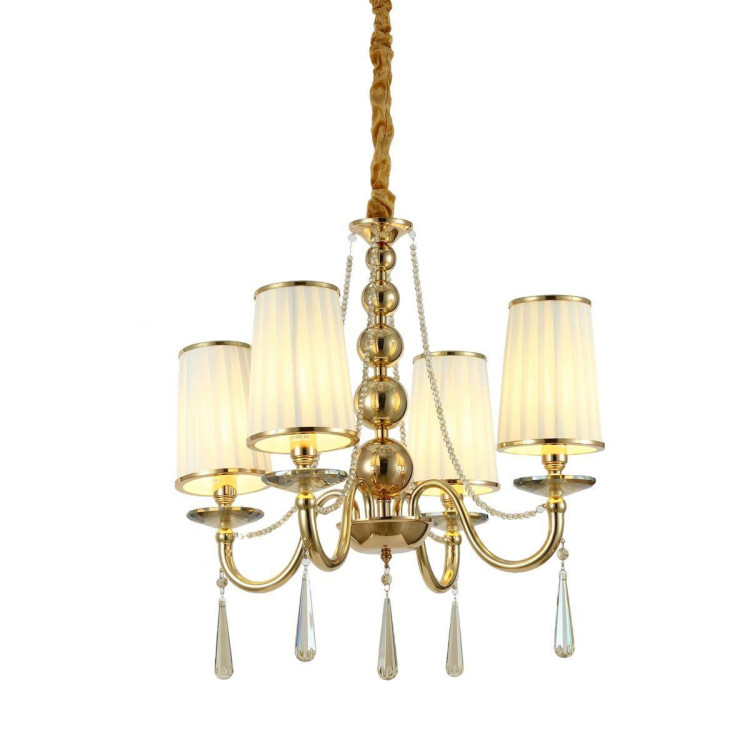Подвесная люстра Lumina Deco Fabione LDP 1200-4 F.GD Подвесная люстра Lumina Deco Fabione LDP 1200-4 F.GD