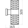 Настенный светильник (бра) Outdoor O576WL-02GR
