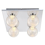 Потолочный светодиодный светильник Globo Sakeka 56864-4