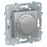 Светорегулятор поворотный Schneider Electric Unica New 5-200 Вт, алюминий