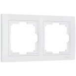 Рамка Werkel Snabb Basic на 2 поста белый WL03-Frame-02 4690389098734