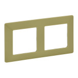 Рамка Legrand Valena Life на 2 поста, лайм 754082