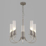 Классическая подвесная люстра 60117/5 никель