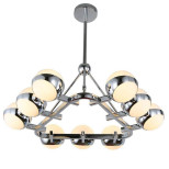 Подвесная люстра Lumina Deco Optimus LDP 6038-9 CHR Подвесная люстра Lumina Deco Optimus LDP 6038-9 CHR