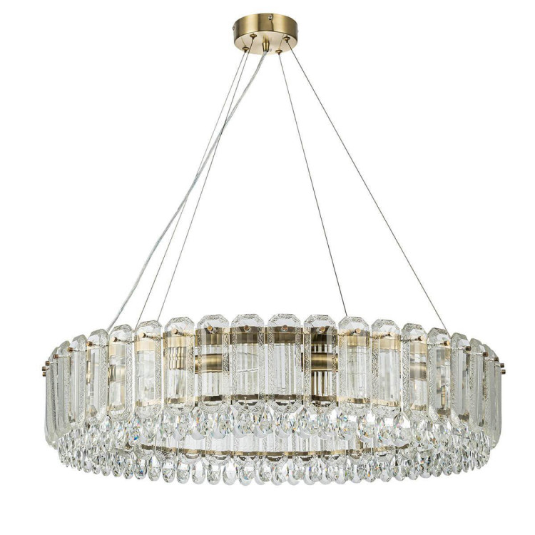 Подвесная люстра Indigo Brilliante 12039/12P Brass V000426