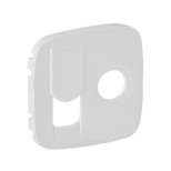 Лицевая панель Legrand Valena Allure для розетки TV+RJ-45, белая 754835