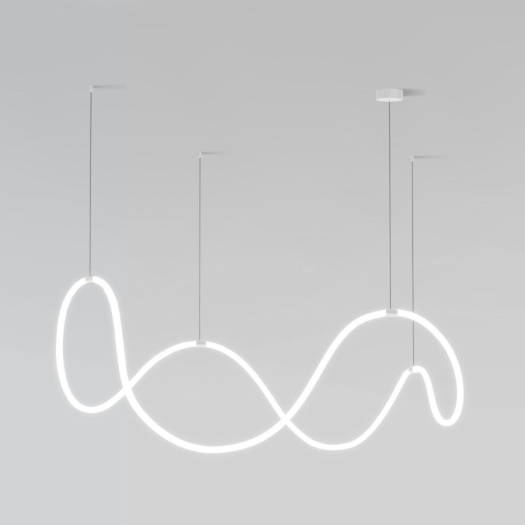 Подвесной светодиодный светильник Eurosvet 90288/1 белый