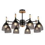 Потолочная люстра Seven Fires Adion WD3500/8C-BK Потолочная люстра Seven Fires Adion WD3500/8C-BK