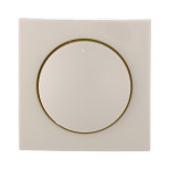 Накладка LK Studio светорегулятора с желтой световой индикацией (бежевый) LK60 867101-1