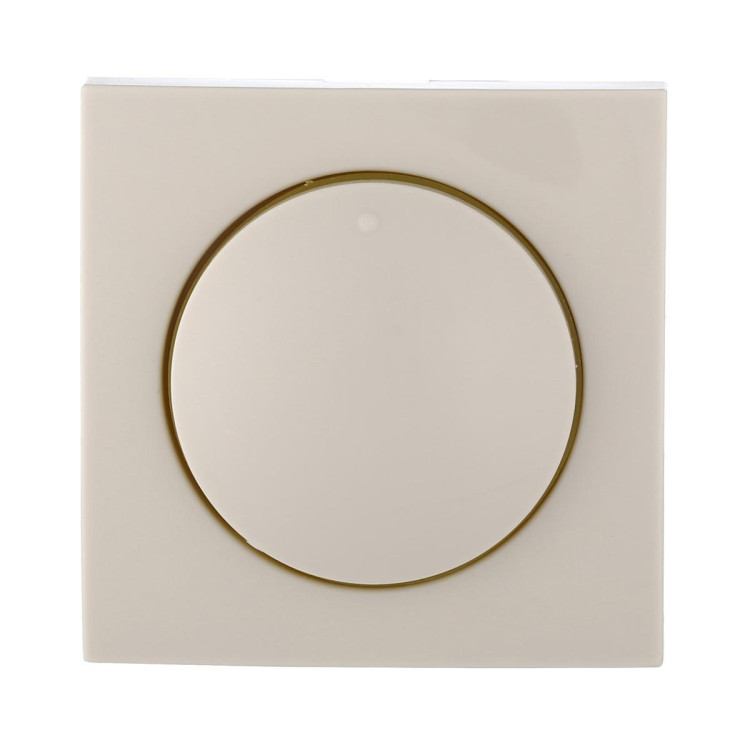 Накладка LK Studio светорегулятора с желтой световой индикацией (бежевый) LK60 867101-1