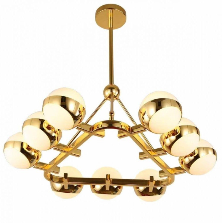 Подвесная люстра Lumina Deco Optimus LDP 6038-9 GD Подвесная люстра Lumina Deco Optimus LDP 6038-9 GD