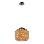 Подвесной светодиодный светильник Lumina Deco Daisy LDP 6823-300 CHR+AMB Подвесной светодиодный светильник Lumina Deco Daisy LDP 6823-300 CHR+AMB