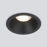 Встраиваемый светодиодный светильник 7W 3000K BK черный 15266/LED