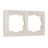 Рамка Werkel Snabb Basic на 2 поста слоновая кость WL03-Frame-02 4690389098727