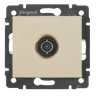 Розетка TV Legrand Valena Classic проходная 14 дБ, слоновая кость 774331