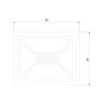Прожектор светодиодный Elektrostandard Elementary 020 FL LED 10W 6500K IP65 a051929