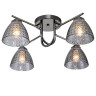Потолочная люстра Escada Adonis 659/4PL Black Потолочная люстра Escada Adonis 659/4PL Black