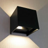 Уличный настенный светодиодный светильник Kink Light Куб 08585,19(3000K)