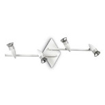 Спот Ideal Lux Alfa PL4 Bianco 122731 Спот Ideal Lux Alfa PL4 Bianco 122731