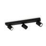 Спот Ideal Lux Rudy PL3 Nero 229058 Спот Ideal Lux Rudy PL3 Nero 229058