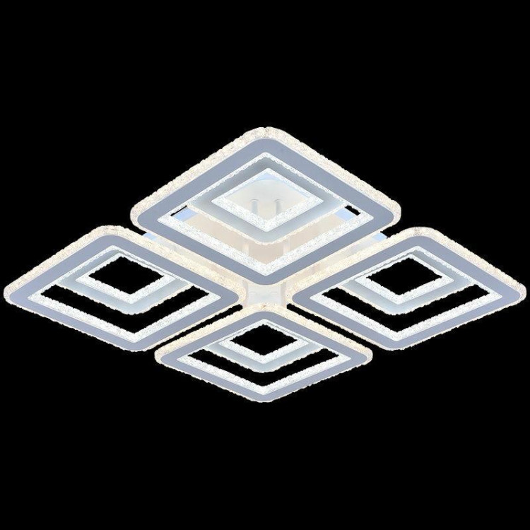 Потолочная светодиодная люстра Reluce 08417-0.3-4+4D Потолочная светодиодная люстра Reluce 08417-0.3-4+4D