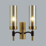 6538/2W CLASSI LN23 34 чёрный, латунь Бра E14 2*40W 220V SHARON