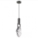 6695/5L MIDCENT ODL24 339 Подвесной светильник брашир. черный/металл/стекло IP20 LED 5W 200Лм 3000K LIA