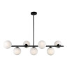 Подвесная люстра Lumina Deco Fredica LDP 6030-7 BK Подвесная люстра Lumina Deco Fredica LDP 6030-7 BK