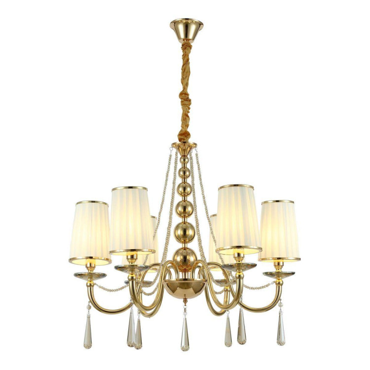 Подвесная люстра Lumina Deco Fabione LDP 1200-6 F.GD Подвесная люстра Lumina Deco Fabione LDP 1200-6 F.GD