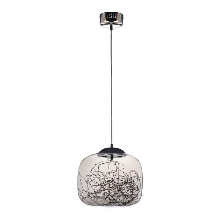 Подвесной светодиодный светильник Lumina Deco Daisy LDP 6823-300 CHR+GY Подвесной светодиодный светильник Lumina Deco Daisy LDP 6823-300 CHR+GY