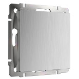 Декоративная заглушка Werkel серебряный рифленый WL09-70-11 4690389130069