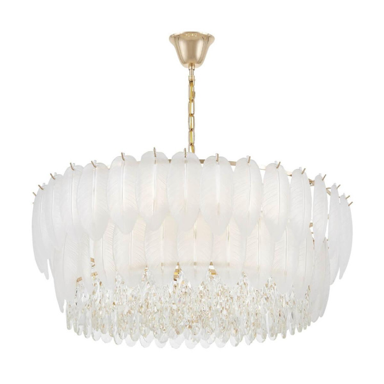 Подвесная люстра Lumina Deco Cavalini LDP 7040-800 F.GD Подвесная люстра Lumina Deco Cavalini LDP 7040-800 F.GD