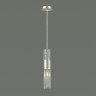 4631/1 HALL ODL20 671 серебристый/стекло/металл.цепочки Подвес G9 1*5W 220V PERLA