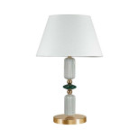 4861/1TC CLASSIC ODL_EX22 203 золотой/раноцветн.керамика/абажур Настольная лампа E27 1*60W 4861/1TC CANDY