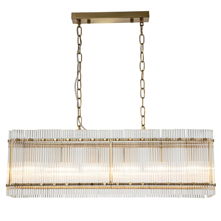 Подвесная люстра Indigo Venera 12024/6PL Brass V000305