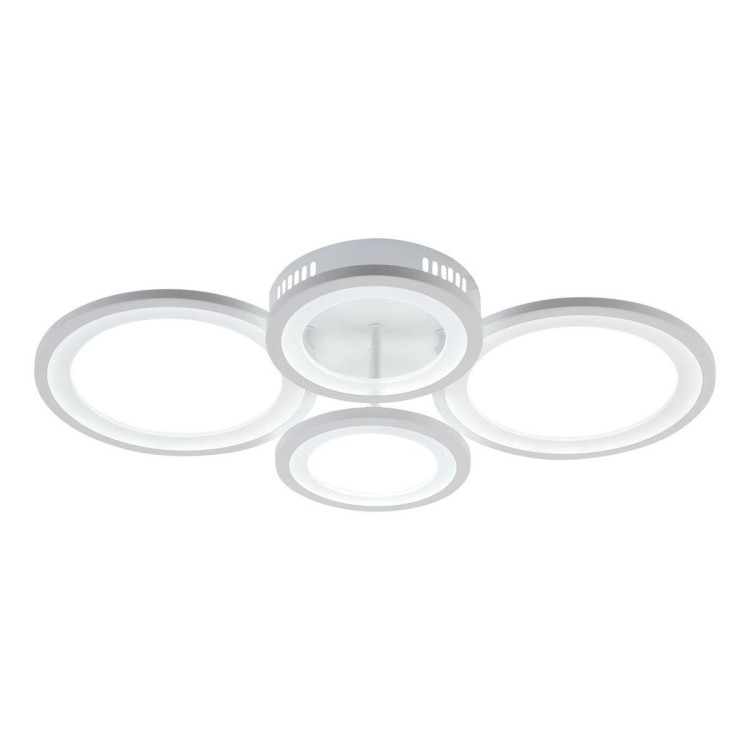 Потолочная светодиодная люстра Reluce 08450-0.3-2+2C WH Потолочная светодиодная люстра Reluce 08450-0.3-2+2C WH