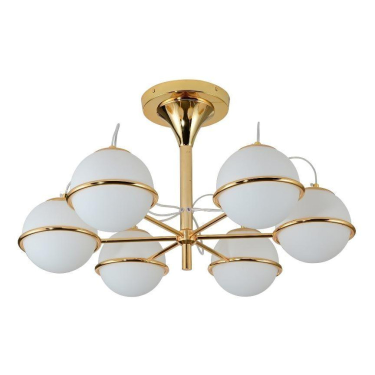 Потолочная люстра Lumina Deco Tivoli LDC 8050-6 GD Потолочная люстра Lumina Deco Tivoli LDC 8050-6 GD