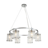 Подвесная люстра Indigo Dante 13022/6P Chrome V000407