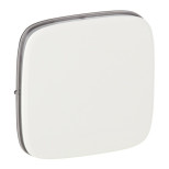 Лицевая панель Legrand Valena Allure для одноклавишных выключателей, белая 755005