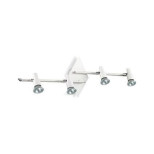 Спот Ideal Lux Slem PL4 Bianco 142098 Спот Ideal Lux Slem PL4 Bianco 142098